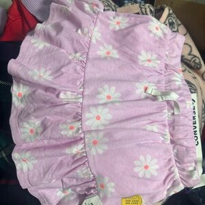 Cat & Jack Pink Floral Diaper Cover